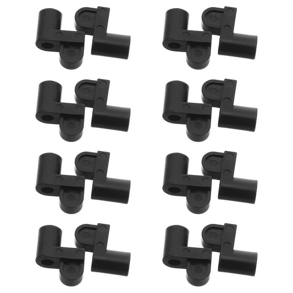 ELAYARD Exterior Window Screen Clips, Black, Weather-Resistant, Universal Fit, Secure Fastening