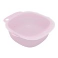 thumbnail image 5 of Tazón para bebé, flexible, resistente a caídas, seguro, 400 ml, gran capacidad, tazón de alimentación para bebés con tapa, color rosa, 5 of 5