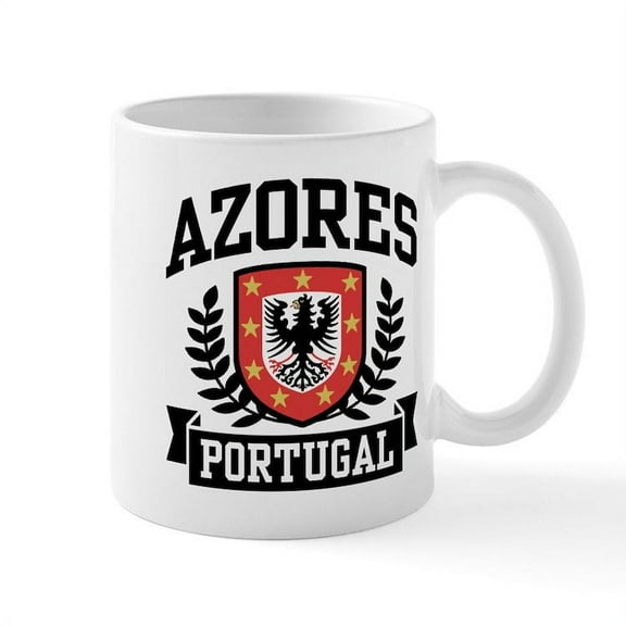 CafePress - Azores Portugal Mug - 11 oz Ceramic Mug - Novelty Coffee Tea Cup