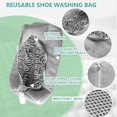thumbnail image 3 of Sac de Machine à Laver les Chaussures Shiqi, Sac de Lavage pour Laveuse et Sèche-Chaussures Sac de Lavage Réutilisable pour Machine à Laver (2 Pcs Gris), 3 of 4