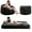 Corduroy-Dark Grey, variant on BALUS Convertible 2-in-1 Bean Bag Chair & Bed with Removable Velvet Covers, Memory Foam Giant Bean Bag for Apartment, Pink