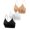 White, variant on 6 Pieces Women's V Neck Seamless Bra Padded Camisole Bandeau Sports Bra, Wireless Sleep Bra Everyday Underwear, Sexy Deep V Gathering Bralette, High Elasticity Fitness Vest, 6PC Value Set
