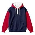 thumbnail image 6 of Gyexs Quarter Zip Pullover Men Hoodie Oversized Half Zip Hoodies with Pocket Long Sleeve Tops, 6 of 6