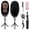 dark gray, variant on 28 Inch Mannequin Head 80% Human Hair with Tripod Stand,Mannequin Cosmetology Manikin Practice Doll Head with stand,Braiding Hairdressing Head for Hair Styling with Table Clamp + DIY Hair Styling Set