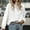 White, variant on TIMIFIS Womens Fall Fashion Women's Long Sleeve V-Neck Stripes Casual Blouses Button Down Shirt Tops Business Casual Outfits For Women