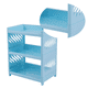 thumbnail image 3 of Estante de almacenamiento de escritorio de doble capa, estante de almacenamiento desmontable de varias capas para dormitorio, 3 of 5