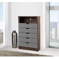 thumbnail image 2 of Cajonera Kessa Muebles  Zarauz 5 Cajones Tabaco, 2 of 2