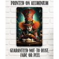 thumbnail image 5 of Alice In Wonderland Themed Metal Sign - Durable Metal Sign - Use Indoor/Outdoor - Makes a Great Decor and Gift For Alice in Wonderland Fans (8" x 12", Mad Hatter), 5 of 5
