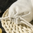 thumbnail image 2 of ROSENICE 10PCS Linen Jute Drawstring Gift Bags Sacks Party Favors 8 * 10cm, 2 of 7