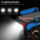 thumbnail image 5 of Soporte para teléfono con cuerno de luz delantera de bicicleta 4 en 1 con función de banco de energí Abanopi Luz de la bici, 5 of 7