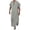 Green, variant on Migroa Men's Short Sleeve Kaftan Thobe Side Split Caftan Long Gown Casual Shirt for Beach Summer Black L
