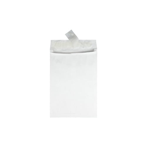 Quality Park Tyvek Plain Expansion Envelopes Expansion - 10" Width x 13" Length - 1 1/2" Gusset - 14 lb - Self-sealing - Tyvek - 100 / Carton - White