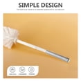 thumbnail image 7 of SEWACC 2Pcs Silver Stainless Steel Toilet Brush Handle Replacement Head Handle for Bathroom Cleaning 3.93X0.59X0.59in, 7 of 7