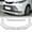 Painted White, variant on Stay Tuned Performance Front Bumper Spoiler Lip For 2021-2025 Toyota Sienna LE XLE MP-Style Carbon Look
