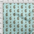 thumbnail image 2 of oneOone Cotton Poplin Twill Pastel Mint Fabric Floral Block Fabric For Sewing Printed Craft Fabric By The Yard 56 Inch Wide, 2 of 2