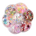 thumbnail image 1 of Loose Sequins: Glitter Sequins For Crafts Multi-Color Iridescent Sequin Beads For Diy Projects Nail Art Clothing Embellishments, 1 of 3