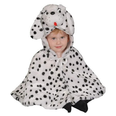 Dress Up America Brave Little Dalmatian, White/Black, 12-24 Months