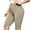 #01 Beige 【Mix, Match & Rotate: Stock Up on Daily Colors】, variant on Women's Plus Size Yoga Workout Shorts, High Waist Butt Lifting Elastic Waistband, Solid Active Shorts for Running Gym Training | TruHer,Beige 2XL