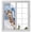 Brown, variant on Window Privacy Film Funny Elephant Stained Glass Window Film Decorative Sun Block Window Cover Cute Art Modern Lovely Animals on Showering Window Clings Static Sticker for Bathroom 29.5"x118"