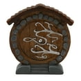 thumbnail image 1 of Estatua de puerta de hadas, duradera, de resina suave, figura de puerta de hadas en miniatura, exquisita e interesante decoración para habitación y jardín., 1 of 14
