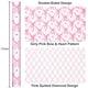 thumbnail image 3 of Rollo de papel de regalo Yarcony Pink Coquette Lazos reversibles, 3 of 7