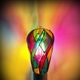 thumbnail image 4 of Jierger Clearance 1 Pack LED Stained Glass Light Bulb LED Bulbs 4W E26 Base ST19 LED Colored Light Bulb Stained Glass Bulb for Decoration Home Lighting Garden Balcony, 4 of 6