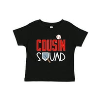 Inktastic Cousin Squad Baseball and Bat Boys or Girls Baby T-Shirt