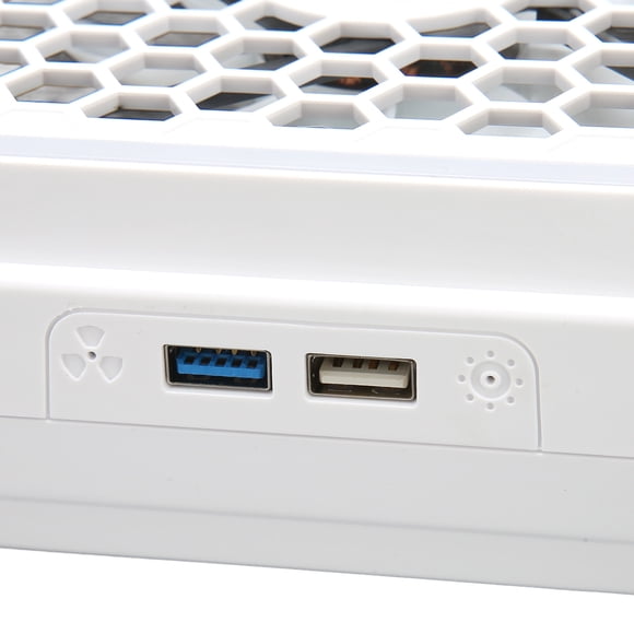 Ventilador de refrigeración para consola de juegos, profesional, eficiente y de bajo ruido con tira de luz colorida para Xbox Series S