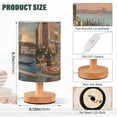 thumbnail image 3 of BZSMCE Lamp Modern Pizza and Wine Overlooking Venice Creative Patter Night Light, 3 of 7