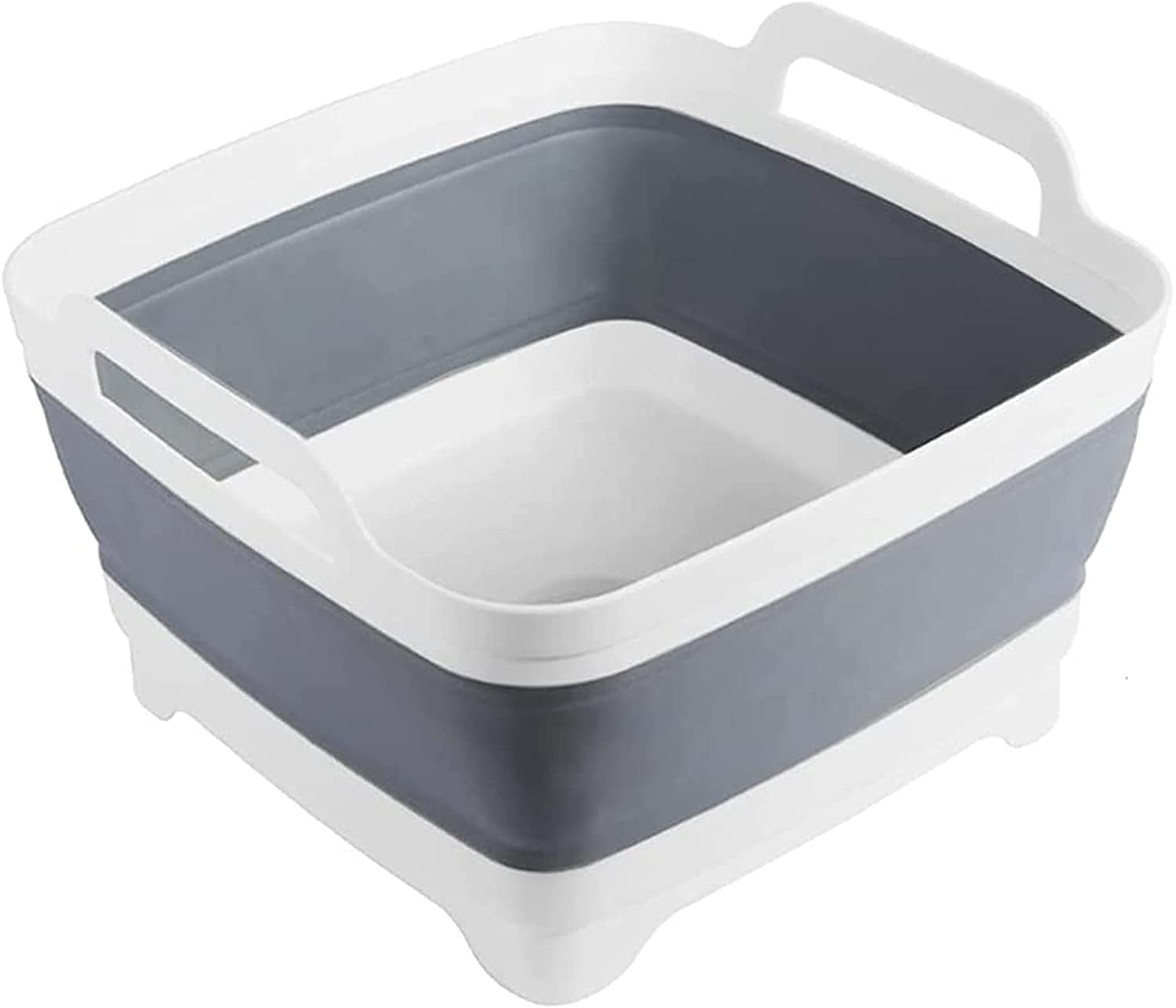 9L Collapsible Dish Tub Portable Sink, Wash Basin, Foldable Laundry Tub