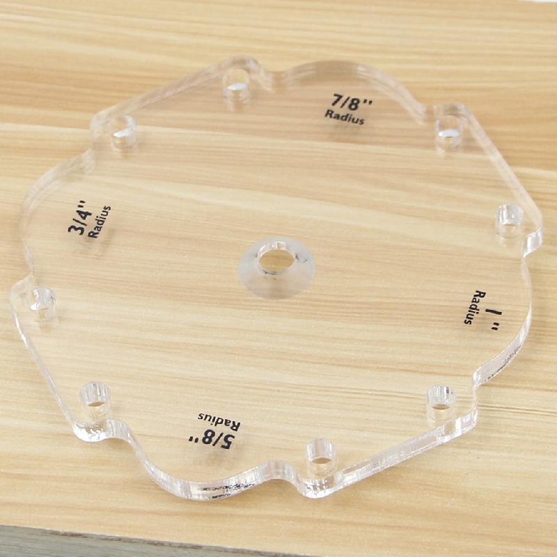 Zeiwohndc Portable Radius Jig Router Templates Woodworking Router Template Tools