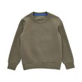 thumbnail image 4 of XAOFW Boys Girls Sweatshirts Solid Color Long Sleeve Crew Neck Pullover Casual Sweatshirt For Kids Autumn Everyday Wear Versatile Tops 3-4 Years, 4 of 4