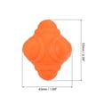 thumbnail image 2 of Uxcell Bounce Reaction Balls Coordination Training Ball Agility Trainer TPR Low Difficulty, Orange, 2 of 5