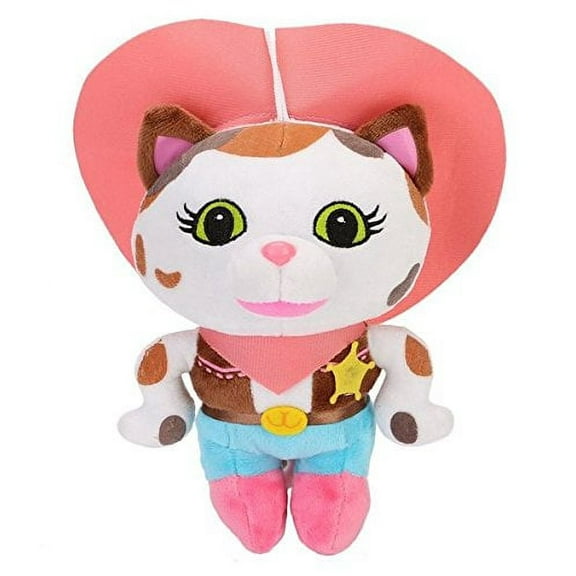 Sheriff Callie's Wild West Plush Doll Pink Cowgirl Calico Cat Sheriff Callie, 8" (20cm)