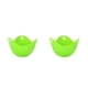 thumbnail image 2 of Inteprter Huevo de silicona cazador furtivo Pan molde taza utensilios de cocina para hornear huevos de vapor tazón anillos cocina caldera Verde 2Conjunto, 2 of 6