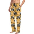 thumbnail image 4 of GZHJMY Owl Pajama Pants for Men, Lounge Pants Lightweight Men Pajama Bottoms with Drawstring Pockets, Christmas New Year Birthday Gifts, Large, 4 of 6