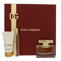 The One by Dolce and Gabbana for Women - 3 Pc Gift Set 2.5oz EDP Spray, 0.33oz EDP Spray (Mini), 1.7oz Body Lotion