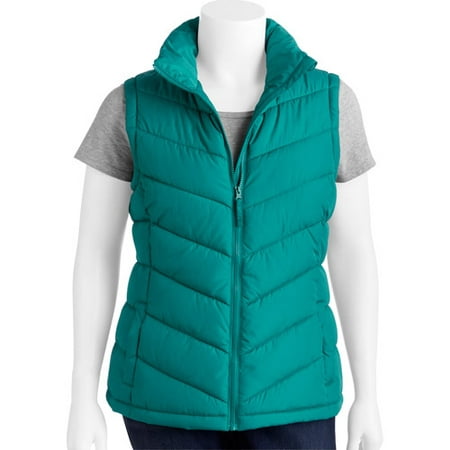 Puffer vest for women plus size