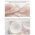 thumbnail image 5 of Women Nursing Bras Wire Free Breastfeeding Tank Bra V-neck Maternity Bra Front Snap Padded Sleep Bralettes, 5 of 8