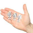 thumbnail image 6 of Colcolo 3 Pieces 1/64 Scale Astronaut Figurines for Dollhouse Micro Landscapes Decor, 6 of 8