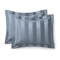 thumbnail image 6 of Mainstays 5-Piece Blue Damask Stripe Comforter Set, Full/Queen, 6 of 7