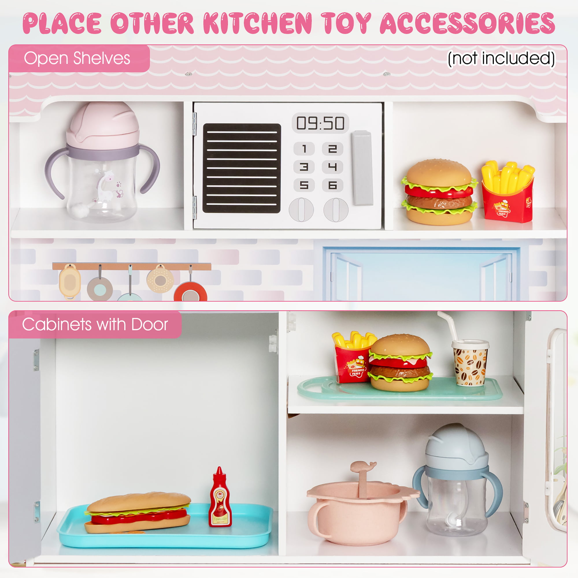 Mini Appliance Set  Doll House Kitchen Set