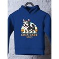 thumbnail image 3 of Cute Baby Dog Husky Hoodie Toddler -Image by Shutterstock,  5 Toddler, 3 of 4