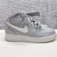 thumbnail image 1 of Ni&ke Shoes Mens 11 Ni&ke Air Force 1 '07 Mid Wolf Grey Style Code 315123-033, 1 of 6