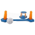 thumbnail image 1 of Inflatable Basketball Set, Adjustable Pool Volleyball Set Leak Free  For Summer Parties For Carnivals, 1 of 8