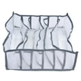 thumbnail image 1 of Caja de almacenamiento de calcetines Jadeshay organizador de ropa interior malla plegable resistente, 1 of 12