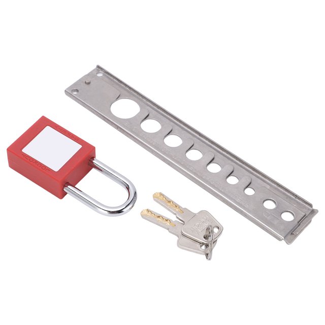 Bloqueo De Seguridad, Diseño Poroso Bloqueo De Seguridad Diseño De Abrazadera Partida Resistente A La Oxidación Para Productos Químicos Para Energía Eléctrica Para Uso