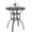 35.2" Patio Height Bar Table, variant on VIVIJASON 35.2" Patio Height Bar Table, All-Weather Cast Aluminum Bar Bistro Table Outdoor Patio Round Dining Table with Umbrella Hole for Balcony, Lawn, Garden, Backyard, Antique Bronze