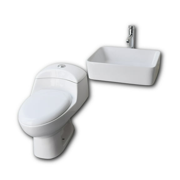 Sanitario y lavabo ESATTO WC-002 BORDE
