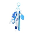 thumbnail image 4 of Juego de bolígrafos para enfermera, llavero de enfermería, conjunto con rizador, insignia de regalo para el día de las enfermeras, bolígrafo retráctil azul, 4 of 10